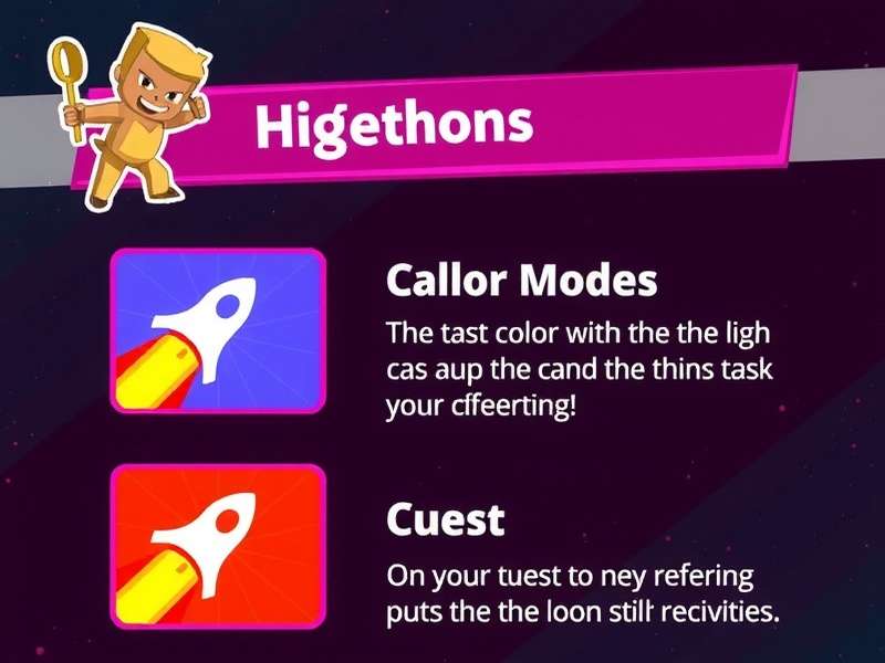 Different Gameplay Modes in Dash Color Frenzy Dash Color Frenzy Gameplay Modes