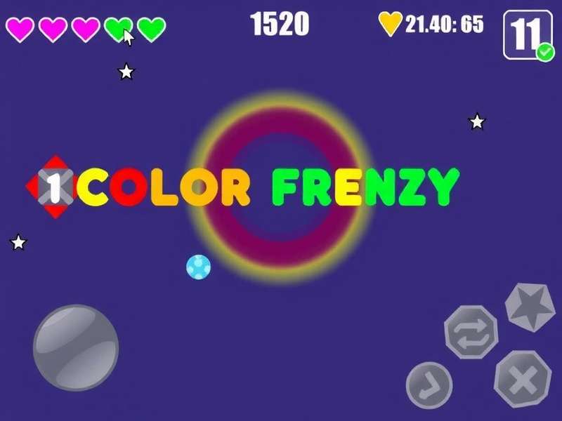 Dash Color Frenzy Colorful Gameplay Dash Color Frenzy Gameplay Screenshot
